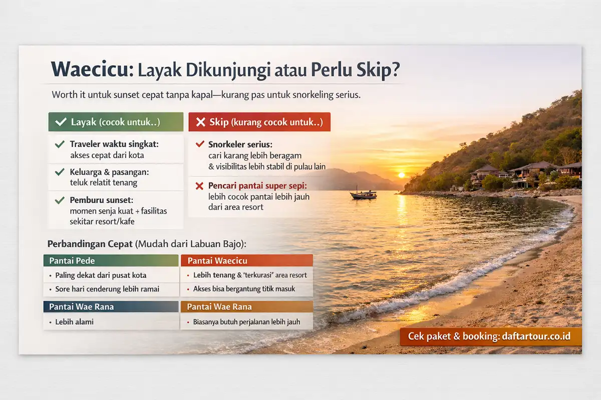 kelaayakan Pantai Waecicu