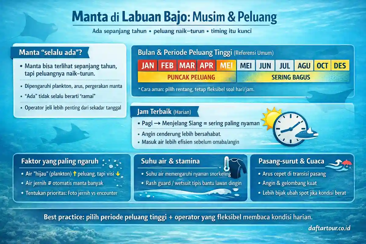 peluang meilihat manta