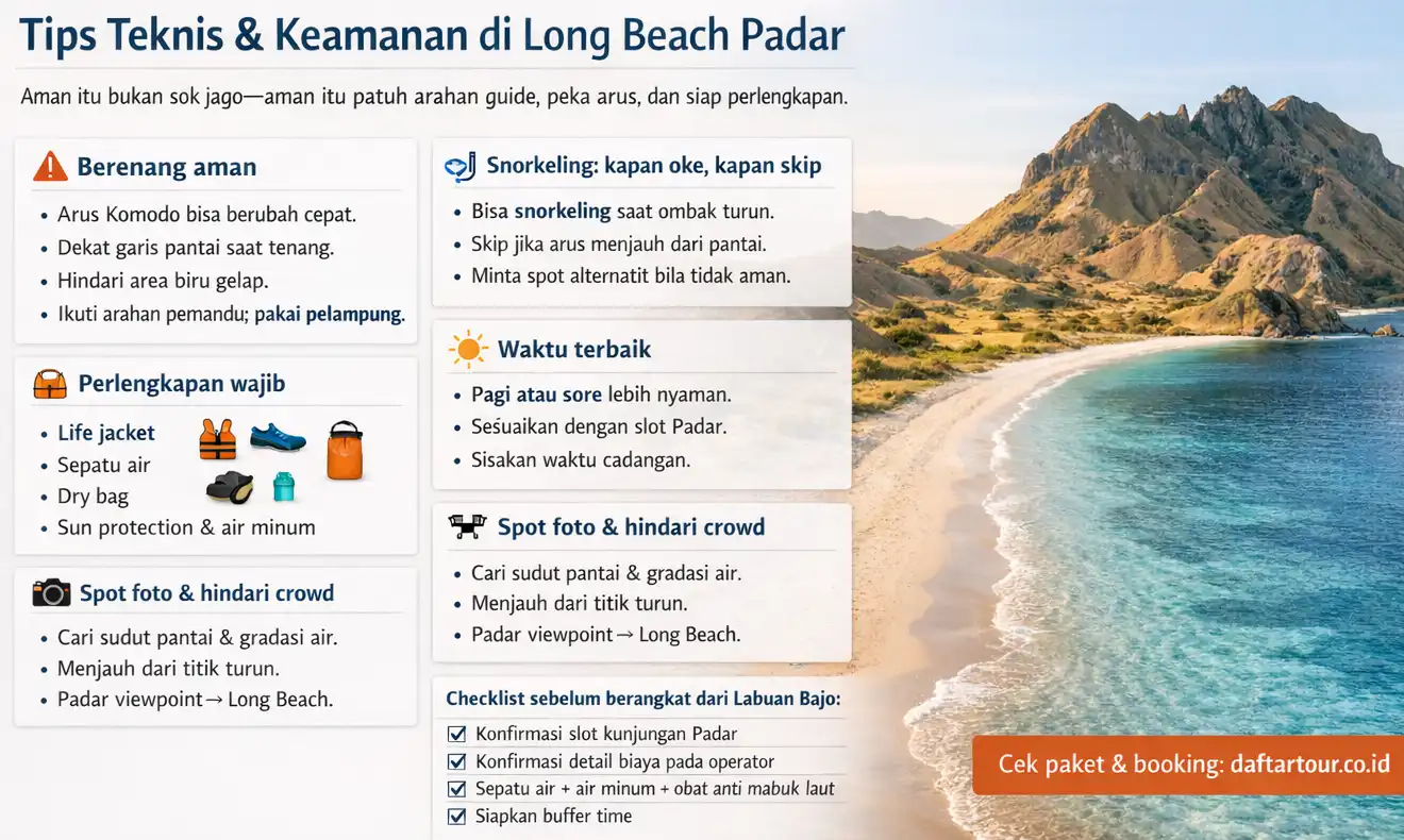 Tips Long Beach Padar