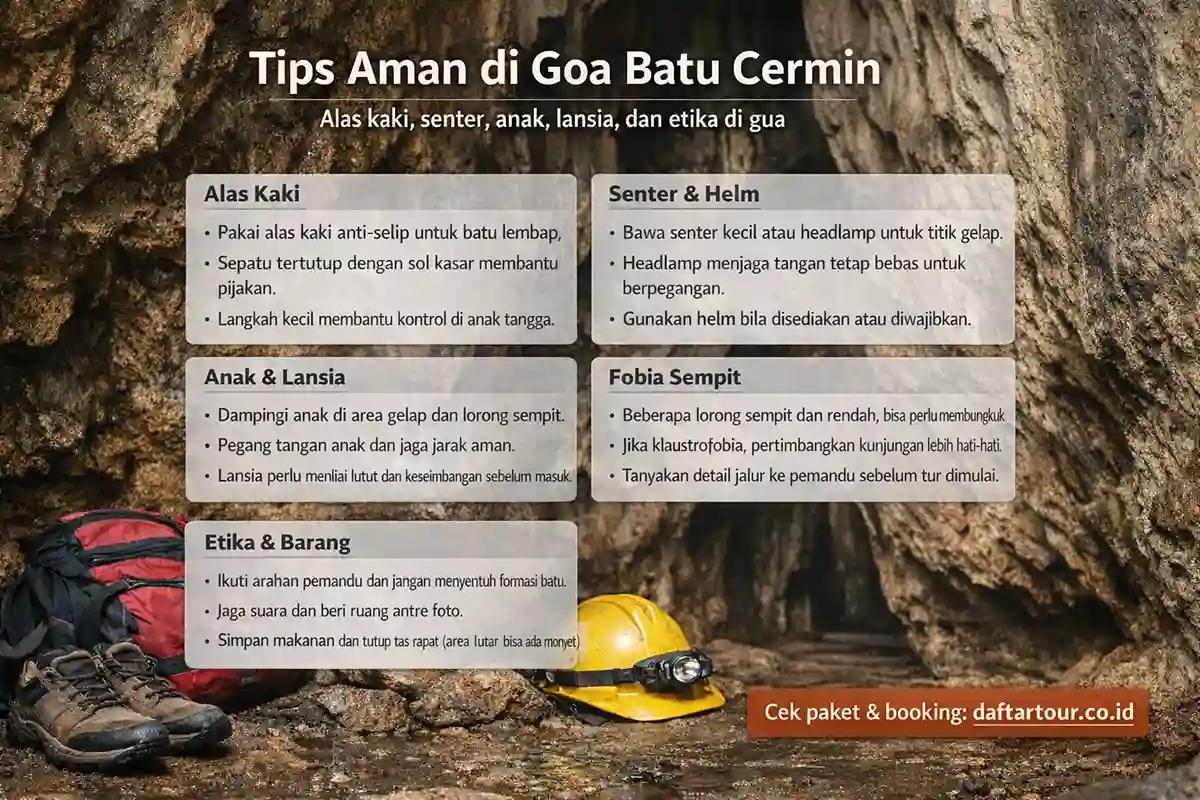 Tips mengunjungi goa cermin Labuan Bajo Nusa Tenggara Timur