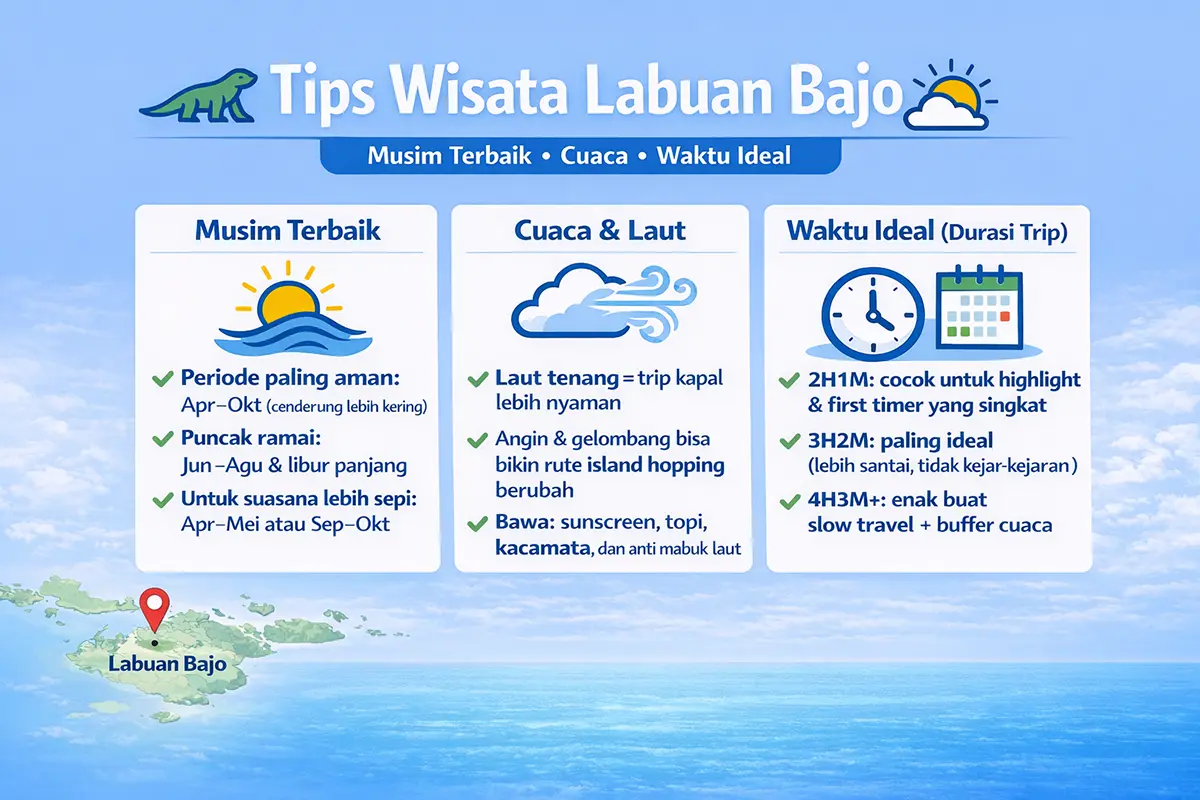 tips wisata labuan bajo