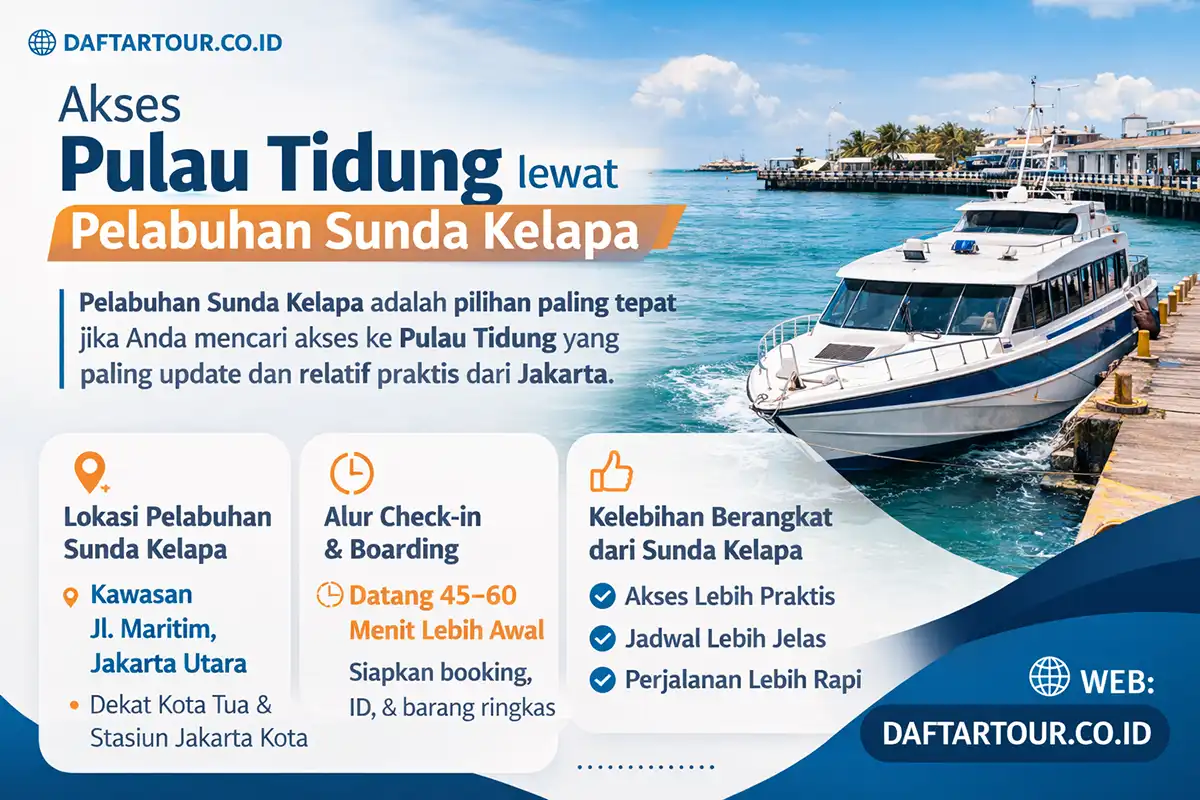 akses ke pulau tidung lewa sunda kelapa