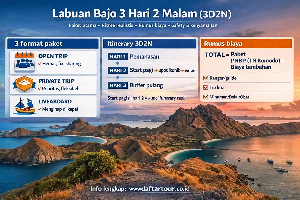 Labuan Bajo 3 hari 2 malam