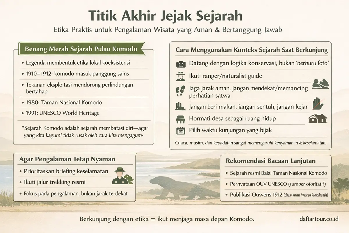 kesimpulan seajrah pulau komodo