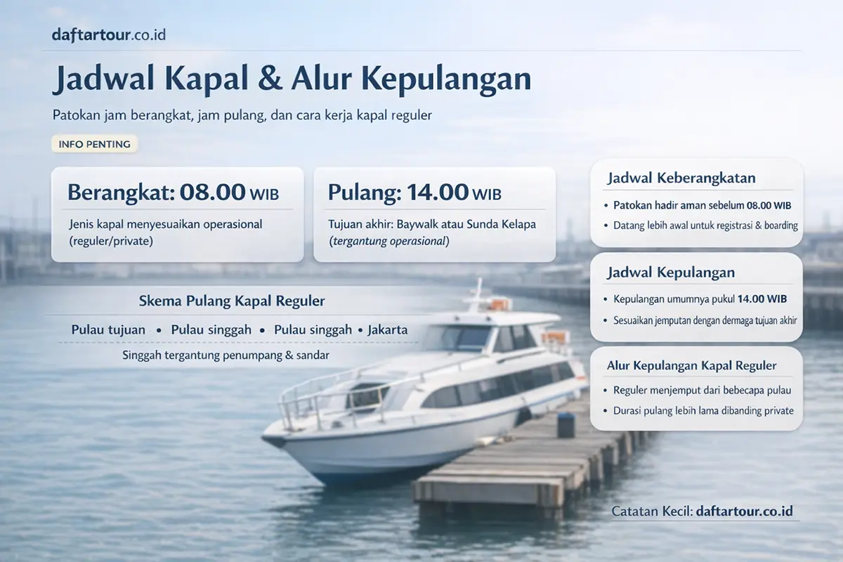 jadwal kapal kepulau macan